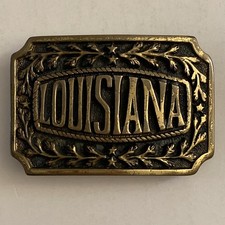 Louisiana belt buckle for sale  Louisville