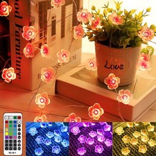 Blüten lichterkette blumen gebraucht kaufen  Reichenbach/O.L.