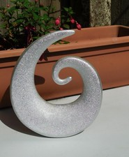 Silver glitter ceramic for sale  TREHARRIS