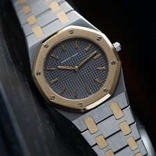 Audemars Piguet Royal Oak aço e ouro amarelo 18k quartzo 30 mm década de 1980 comprar usado  Enviando para Brazil