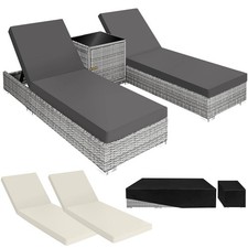 Sonnenliegen rattan aluminiumg gebraucht kaufen  Igersheim