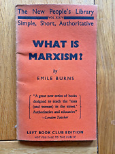 Emile burns marxism for sale  LEICESTER