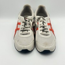 Usado, Tênis de corrida atlético masculino ASICS TIGER Runner 10.5 cinza vermelho 1201a267 comprar usado  Enviando para Brazil
