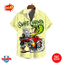 Camisa havaiana personalizada - Design clássico Dragster Monster, moda ousada e ousada comprar usado  Enviando para Brazil