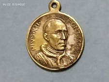 Medaglietta votiva papa usato  Trivignano Udinese