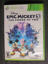 Microsoft XBOX 360 Disney Epic Mickey 2 The Power Of 2 Testado e Funcionando com Manual comprar usado  Enviando para Brazil