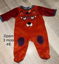 Dpam mois babygros d'occasion  Baziège