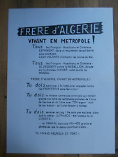 Propagande guerre algerie d'occasion  Calonne-Ricouart