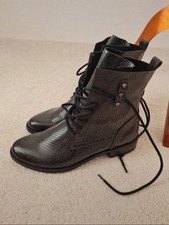 Stiefeletten fake krokodillede gebraucht kaufen  Kösching