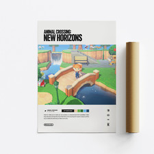 Pôster/impressão de arte de videogame Animal Crossing: New Horizons (2020) comprar usado  Enviando para Brazil