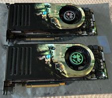 2x Placas de Vídeo ASUS GeForce 8800GTX 768MB GDDR3 PCI-E Par Correspondente SLI comprar usado  Enviando para Brazil