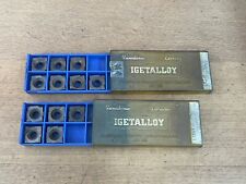 Lote x12 Sumitomo Igetalloy inserções de metal duro torno engenheiro maquinista #7, usado comprar usado  Enviando para Brazil