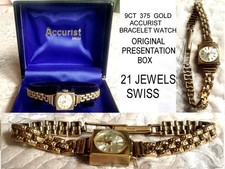 Ladies 9ct yellow for sale  BLACKPOOL