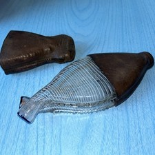 Nailsea glass flask for sale  LITTLEHAMPTON