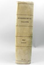 Giurisprudenza italiana 1957 usato  Rho