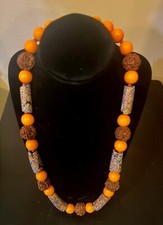 Necklace glass millefiori for sale  Mercer Island