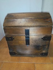 Baule forziere legno usato  Solza