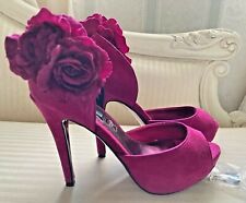 Genuine suede raspberry for sale  ULVERSTON
