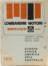 Libretto lombardini service usato  Sarzana