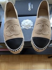 Chanel espadrilles sandalen gebraucht kaufen  Hannover