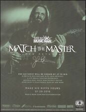 John Petrucci Ernie Ball Music Man Majesty Guitar anúncio 2016 anúncio impressão comprar usado  Enviando para Brazil