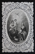 Image pieuse dentelle d'occasion  France