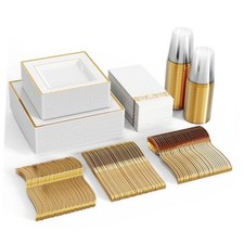Set piatti oro usato  Spedire a Italy