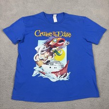 Camiseta masculina Cruise To The Edge XL 2017 turnê concerto música rock progressivo comprar usado  Enviando para Brazil