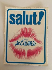 Sticker vintage magazine d'occasion  France
