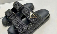 Trend schwarze slipper gebraucht kaufen  Werl