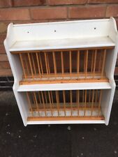 Wooden plate rack for sale  COALVILLE