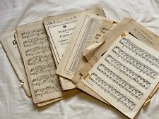 Vintage classical sheet for sale  GLOSSOP