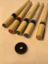 5 bolígrafos de tinta de dibujo rápido vintage KOH-I-NOOR y llave PARA PIEZAS Y REPARACIÓN segunda mano  Embacar hacia Mexico