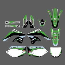 Adesivos de fundo Team Graphics para Kawasaki KX450F KXF450 2006 2007 2008 D6, usado comprar usado  Enviando para Brazil