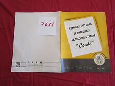 7628 catalogue machine d'occasion  Caderousse