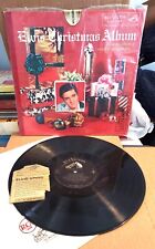 Elvis Presley - 1957 Elvis' Christmas Album w/ Mega Rare Gold Foil Sticker EX/EX, usado comprar usado  Enviando para Brazil