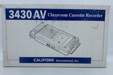 Usado, Antigo Gravador de Cassete Califone 3430AV Sala de Aula com Manual e Caixa NUNCA USADO comprar usado Usado, Antigo Gravador de Cassete Califone 3430AV Sala de Aula com Manual e Caixa NUNCA USADO comprar usado  Enviando para Brazil