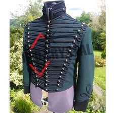 Usado, Jaqueta de rifles Napoleonic 95th. jaqueta hussar militar online, uniforme de regência comprar usado  Enviando para Brazil