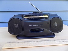 Mini Micro Boombox Leitor de Cassete Estéreo Rádio AM FM comprar usado  Enviando para Brazil