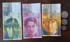 Lotto franchi svizzeri usato  Milano