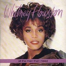 CD Single Whitney Houston All the Man That I Need (1990) comprar usado  Enviando para Brazil