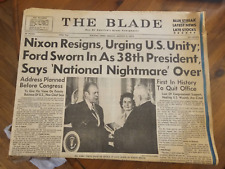 Rare newspaper nixon for sale  Waterville