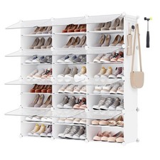 SONGMICS SAPATEIRA INTERTRAVADA 48 PARES 8 CAMADAS ORGANIZADOR DE SAPATOS ULPC040W01 - BRANCO, usado comprar usado  Enviando para Brazil