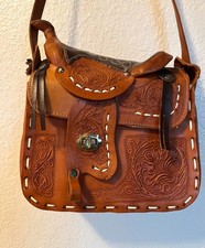 vintage hand tooled leather purse for sale  Petaluma