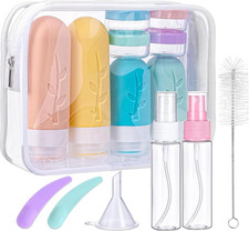 Bottiglie viaggio silicone usato  Roma