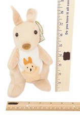 Boneco de pelúcia vintage canguru com bebê - Windwill Beanz brinquedo 8" bicho de pelúcia anos 90, usado comprar usado  Enviando para Brazil