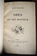 Paul verlaine édition d'occasion  Nontron