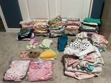 Lote de roupas para bebês meninas de 0 a 6 meses 100+ peças comprar usado  Enviando para Brazil