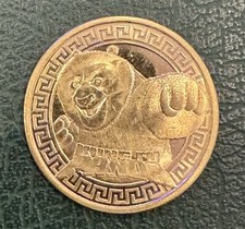 Medaille Coín National tokens  Souvenir KUNG FU PANDA SHREK’S Aventure comprar usado  Enviando para Brazil