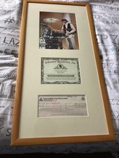 Signed check dated for sale  DARTMOUTH